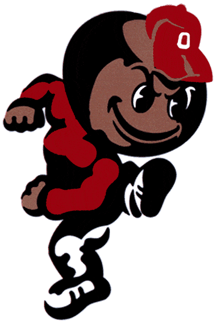 Ohio State Buckeyes 1981-1994 Mascot Logo iron on transfers for T-shirts